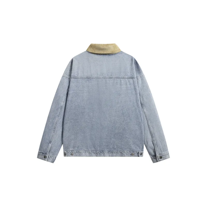 Teddy Bear Collection Denim Jackets Unisex-7