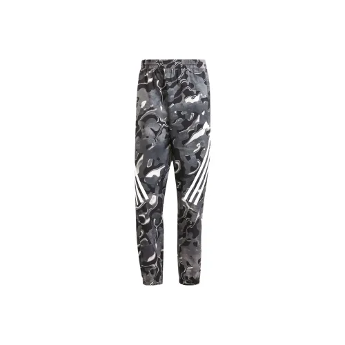 Adidas ALLOVER PRINT Sports Pants Men Black