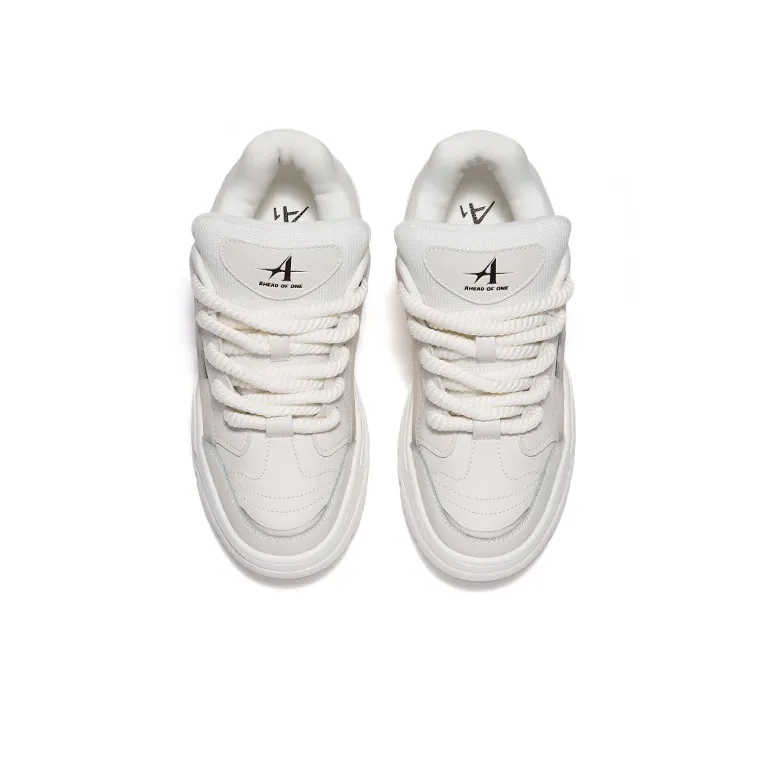 A1 Coverage Wear-Resistant Low-Top Puffy Skateboard Shoes Unisex-3