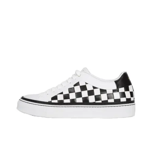 Paul Smith Basso Skateboard Shoes Men Low-Top Black/White