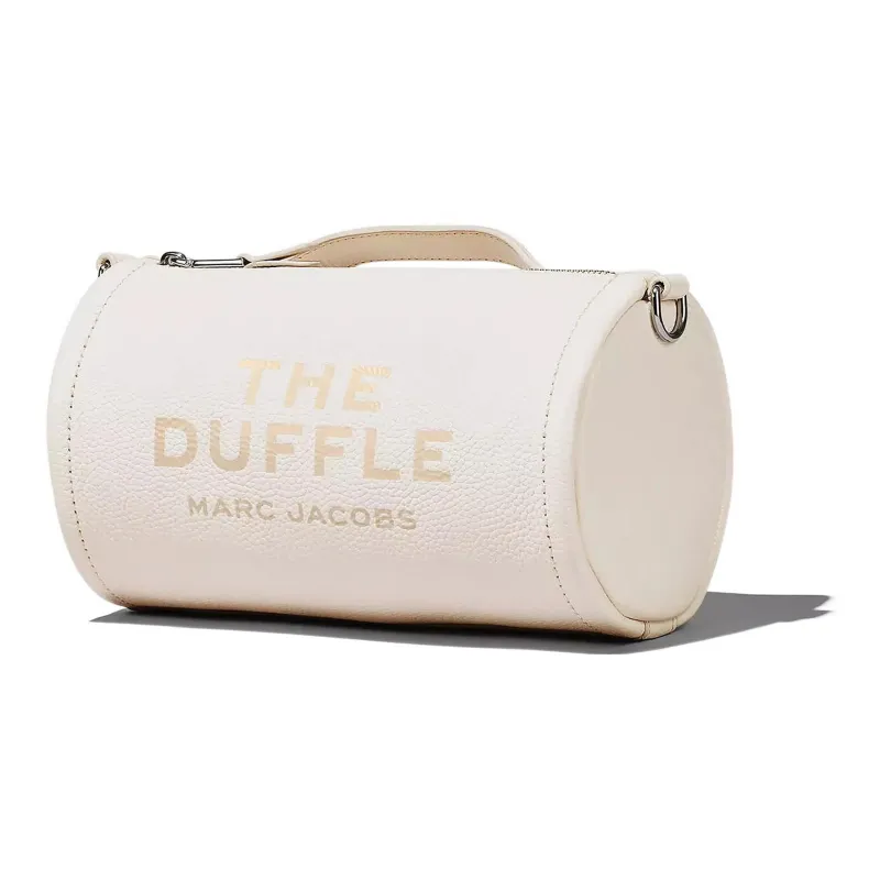 MARC JACOBS The Leather Duffle Bag White-1