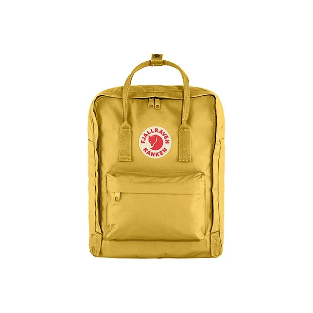 Fjallraven Kanken Vinylon Backpack Tubas Unisex Yellow-0