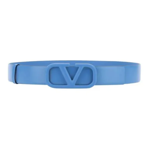 Valentino Leather Belt Women's Blue