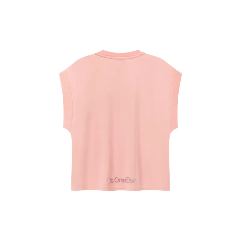 NO ONE ELSE T Shirts Women's Gray Pink-1