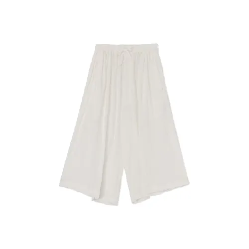 Yohji Yamamoto Casual Pants Unisex White