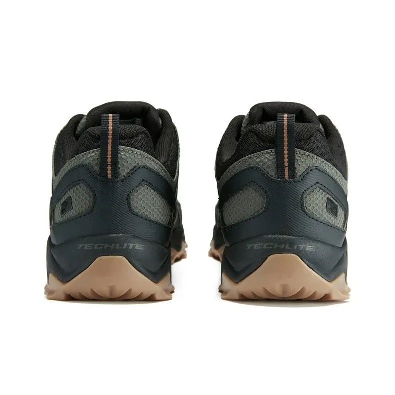 Columbia Anti Slip Wear Resistant Low Top Outdoor Shoes Men's Dark Army Green-4