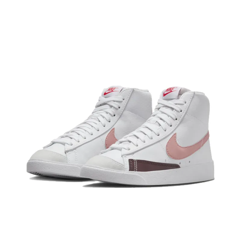 Nike Women's Blazer Mid '77 Next Nature 'White Red Stardust'-2