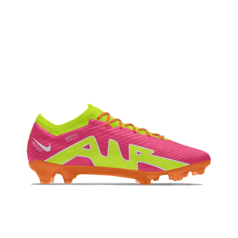 Nike Mercurial Vapor 15 Elite Cushioning Wear Resistant Soccer Shoes Unisex Pink-1
