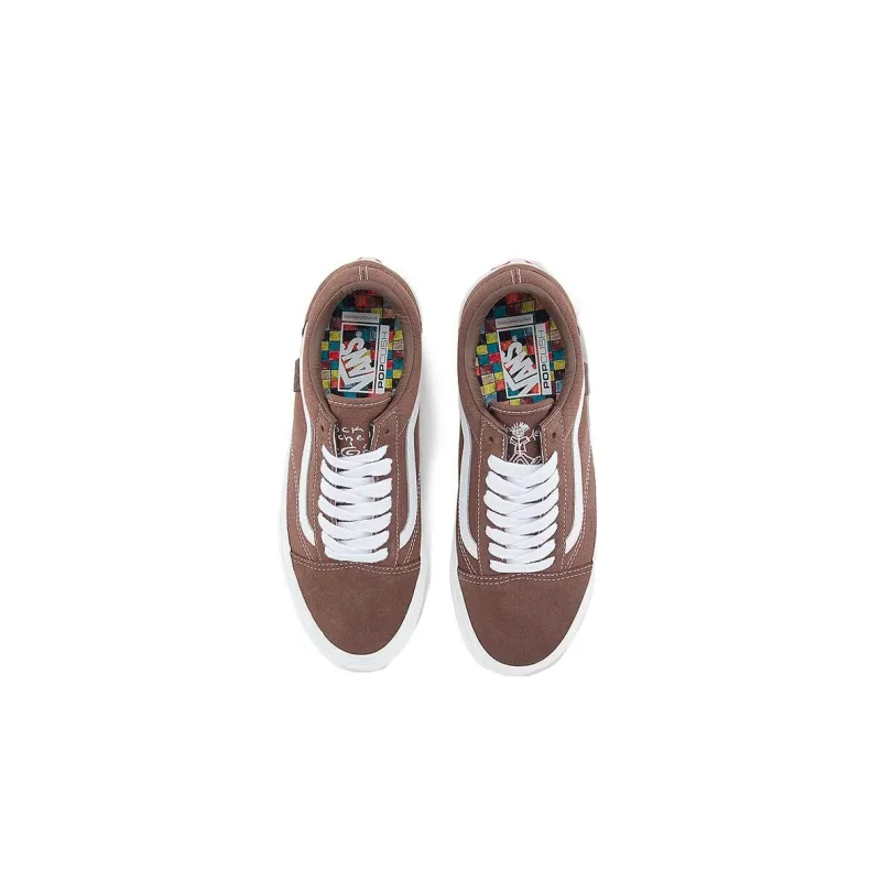 Old Skool Nick Michel X Skate Vans 'Brown'-2