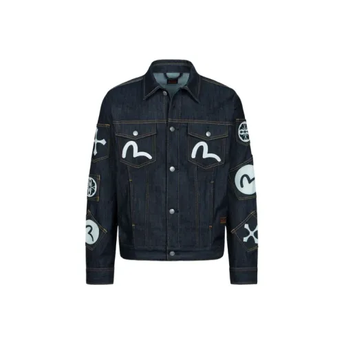 EVISU Men Denim Jacket