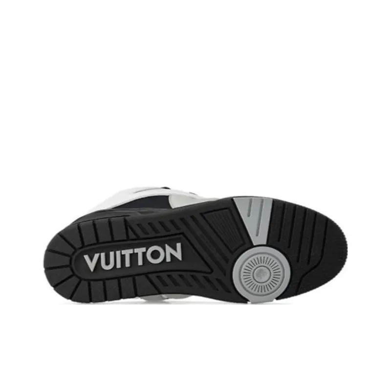 LOUIS VUITTON Skate Low Sneakers Black White-5