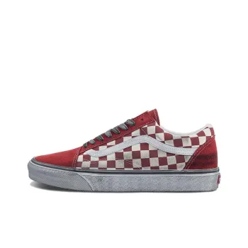 Vans Old Skool Stressed 'Check Red White'