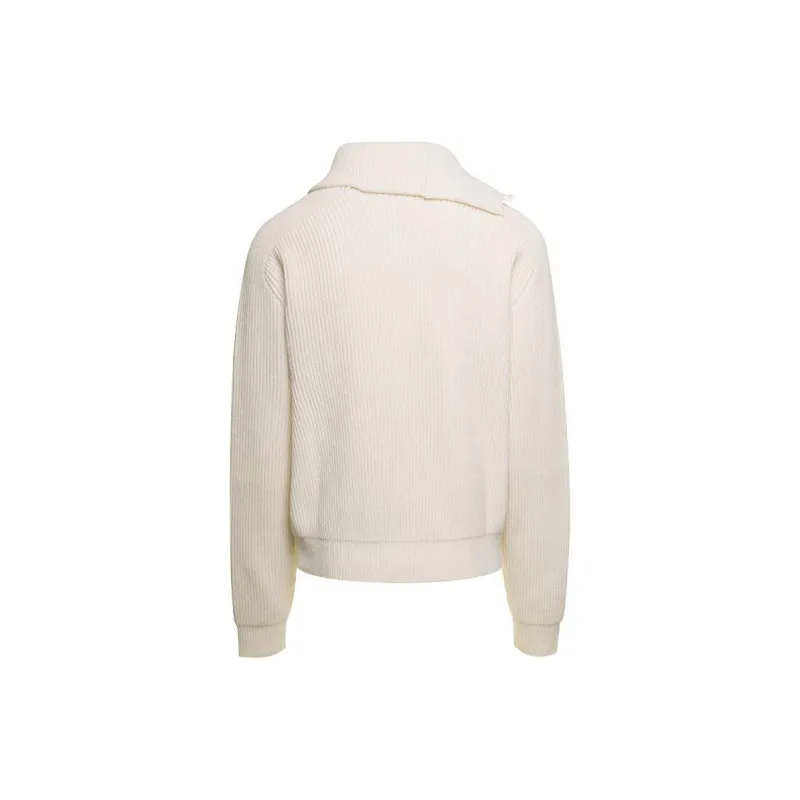Jacquemus La Maille Vega Ribbed Jumper-1