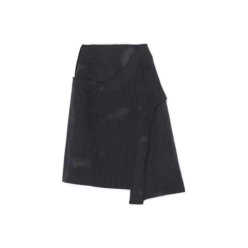 Yohji Yamamoto Casual Long Skirts Women's Gray-1