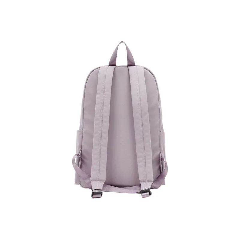 SEM/R Polyester Laptop Backpack Medium Size Unisex Ecru/Purple-3