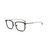#19 Black Frame with Brown Lens