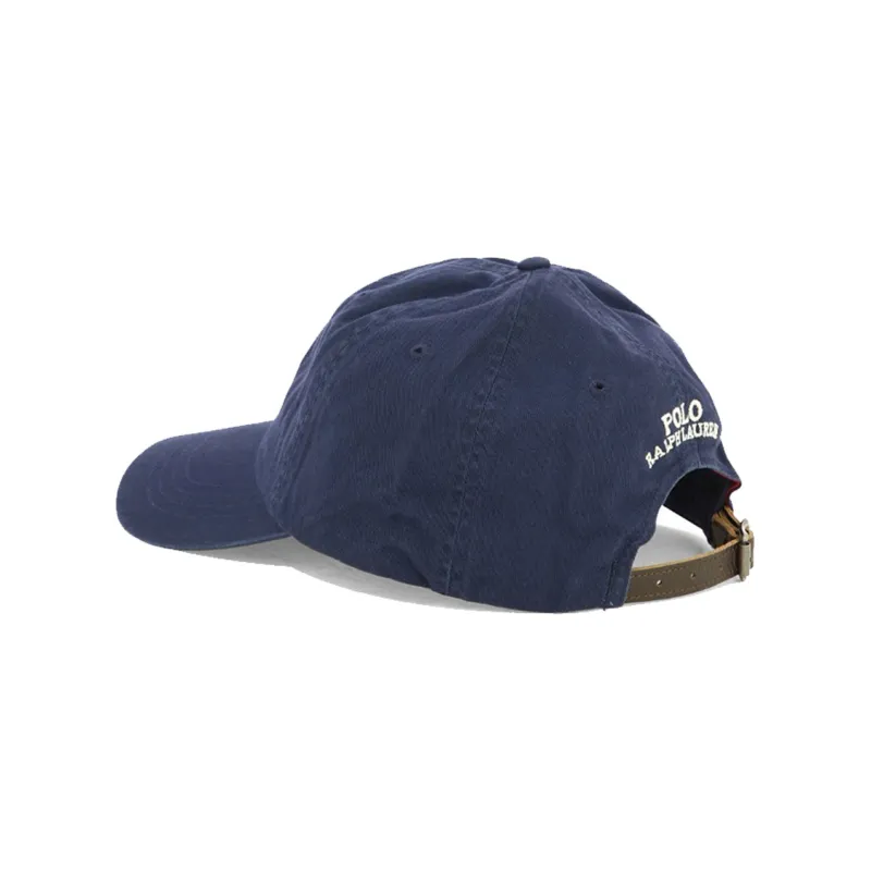 Polo Ralph Lauren Bear Embroidered Round Crown Baseball Cap-1