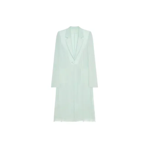 Givenchy Coats Women's Blue/Green