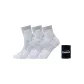 3 Pack (Gray Socks)+KTZ Black Socks