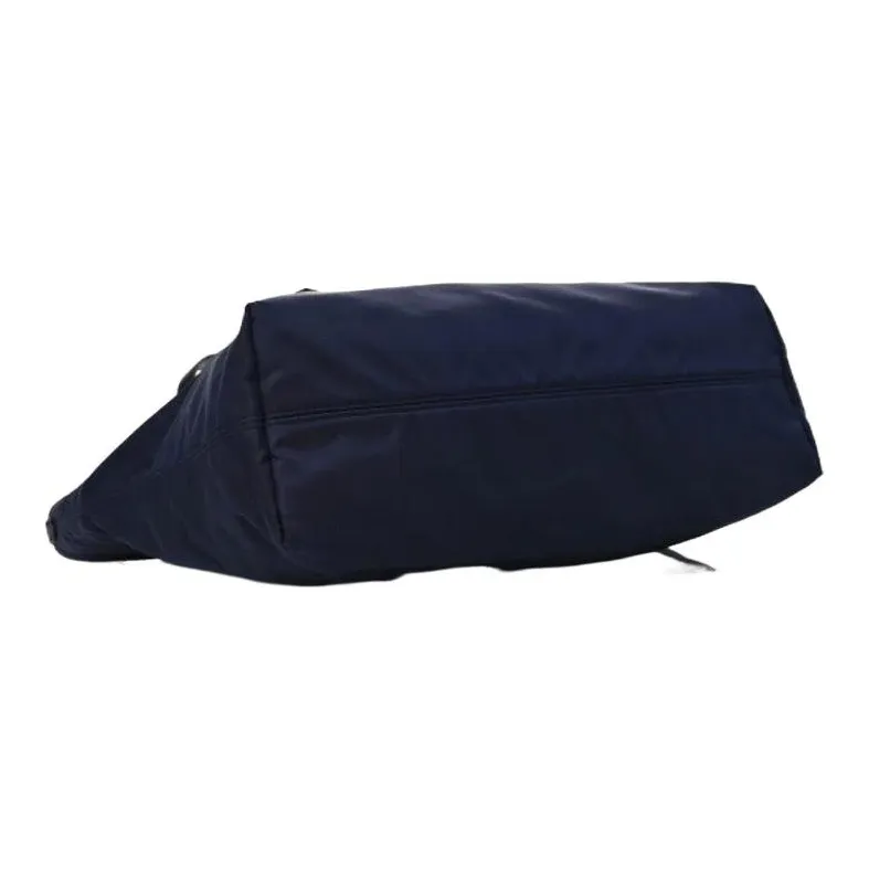 Burberry Nylon Tote Bag, Shopping Bag, Handbag Trumpets Women's Marine Blue-2