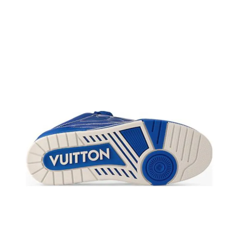 LOUIS VUITTON Skate Sneakers 'Blue'-5