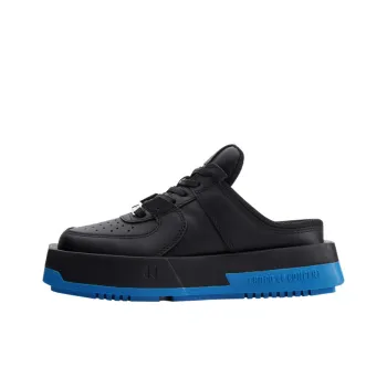 CHOCO CONCERT Low Top Skateboard Shoes Unisex Black Blue