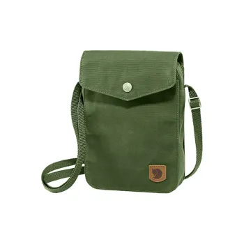 Fjallraven Polyester Crossbody Bag, Shoulder Bag Small Size Unisex Green