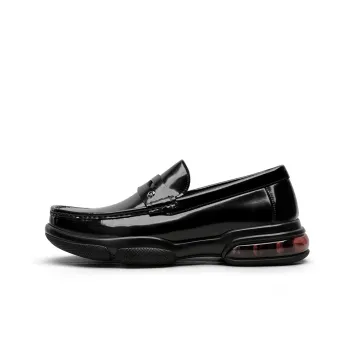 GOLDLION Loafers Men Low-Top Black
