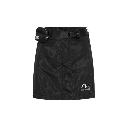 EVISU Cargo Short Skirts Women's Black