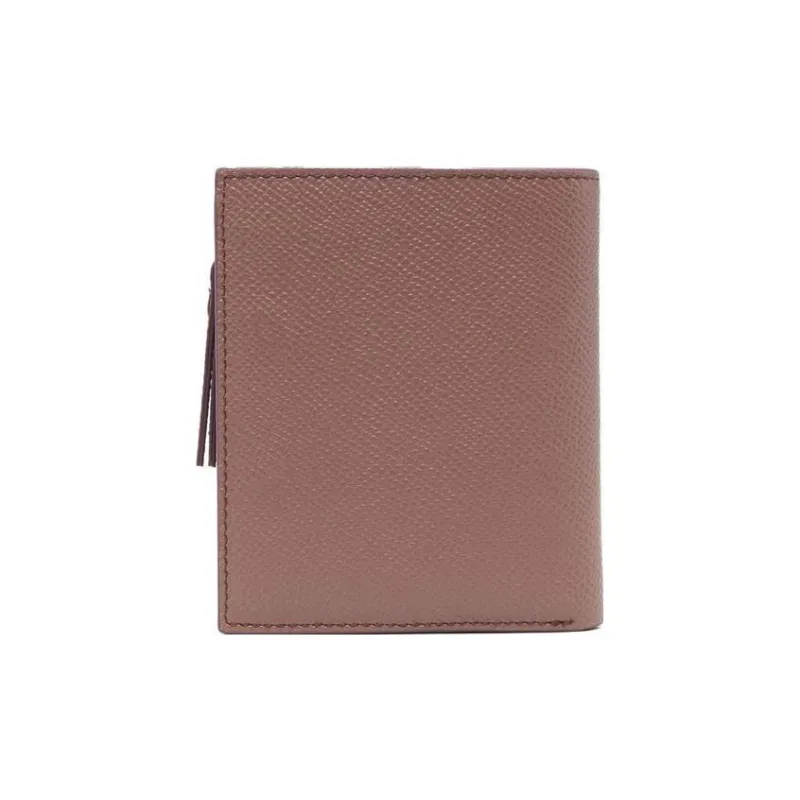 Maison Margiela Grain Calfskin Wallet Men's Pink-1