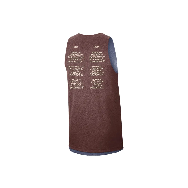 Nike Dri Fit Tank Tops Men Brown-1