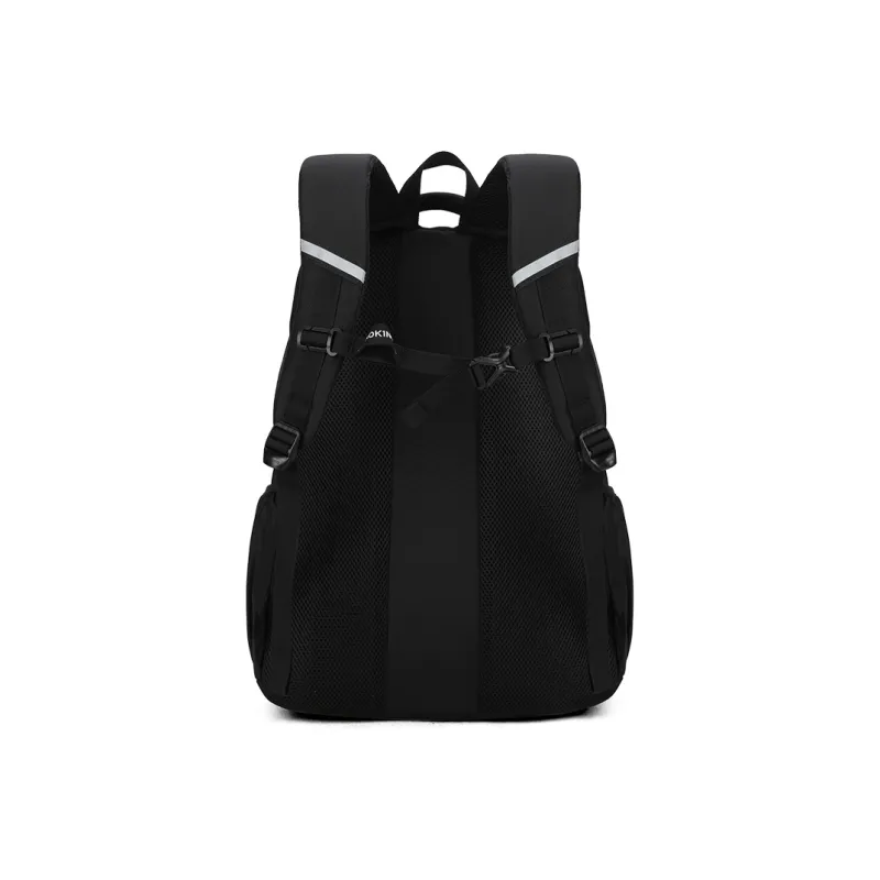 AOKING AK Water Resistant Oxford Backpack Large Size Unisex Light Gray/Light Purple/Black-7