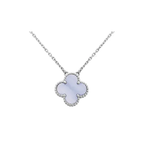 Van Cleef & Arpels Women Alhambra Four Leaf Lucky Series Necklace