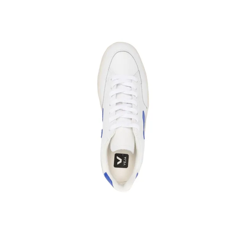 VEJA V-12 Leather White Paros-3