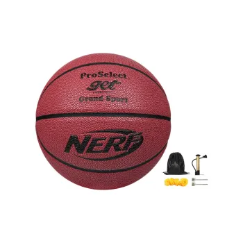 ProSelect NERF Joint Collection PU Basketball Red Brown Size 7 Training Unisex
