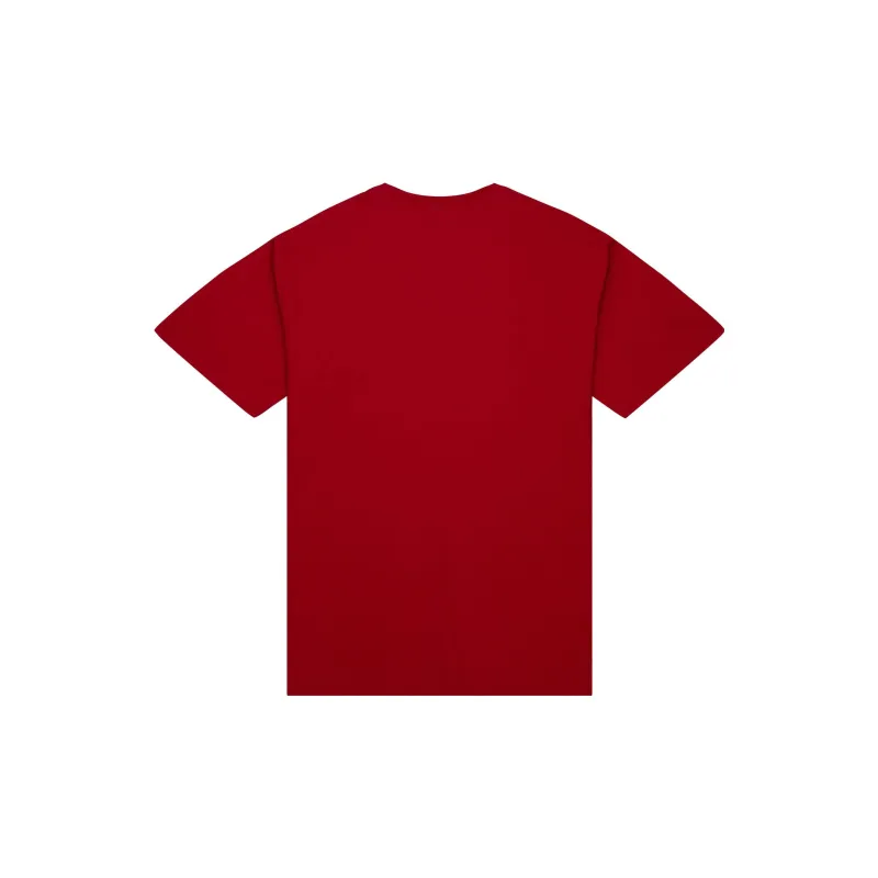 Mitchell Ness T Shirts Men Red-1