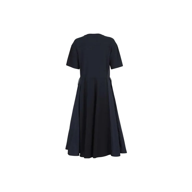 Moncler Abito Maxi Dress 'Black'-1