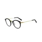 #B3 Frosted Black Frame with Gold Frame