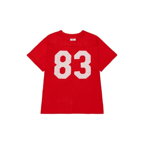 CDG T-Shirts Unisex Red