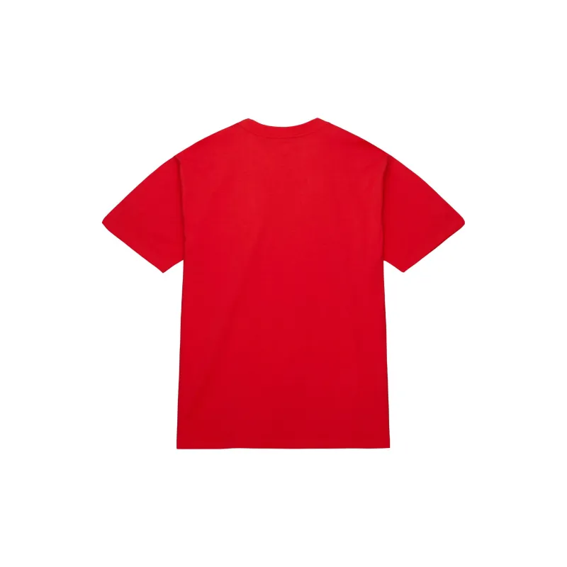 Mitchell Ness T Shirts Men Red-1