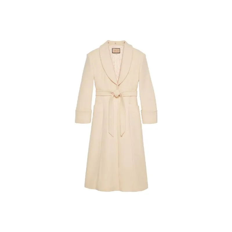 GUCCI Coats Women's White-1