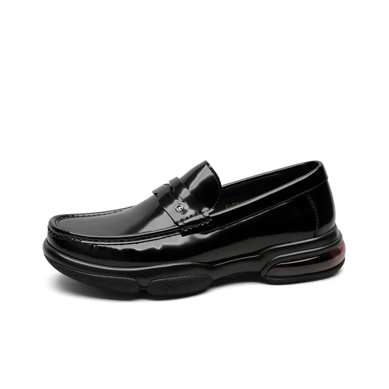 GOLDLION Loafers Men Black-1