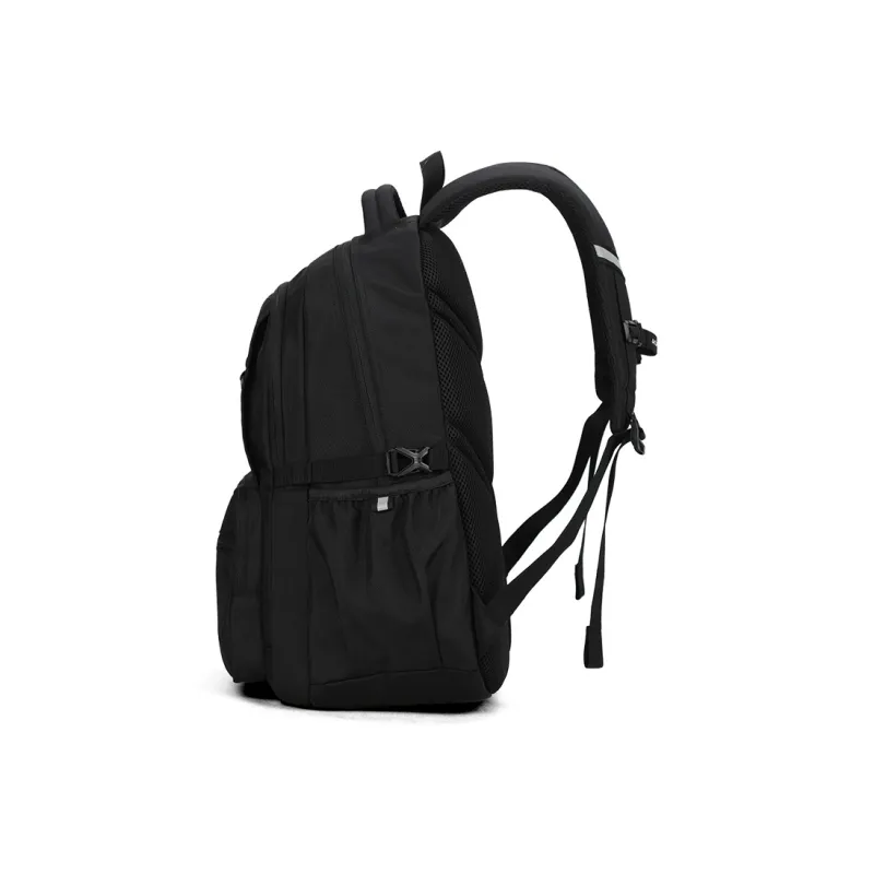 AOKING AK Polyester Backpack Large Size Unisex Light Gray/Black/Light Purple-4