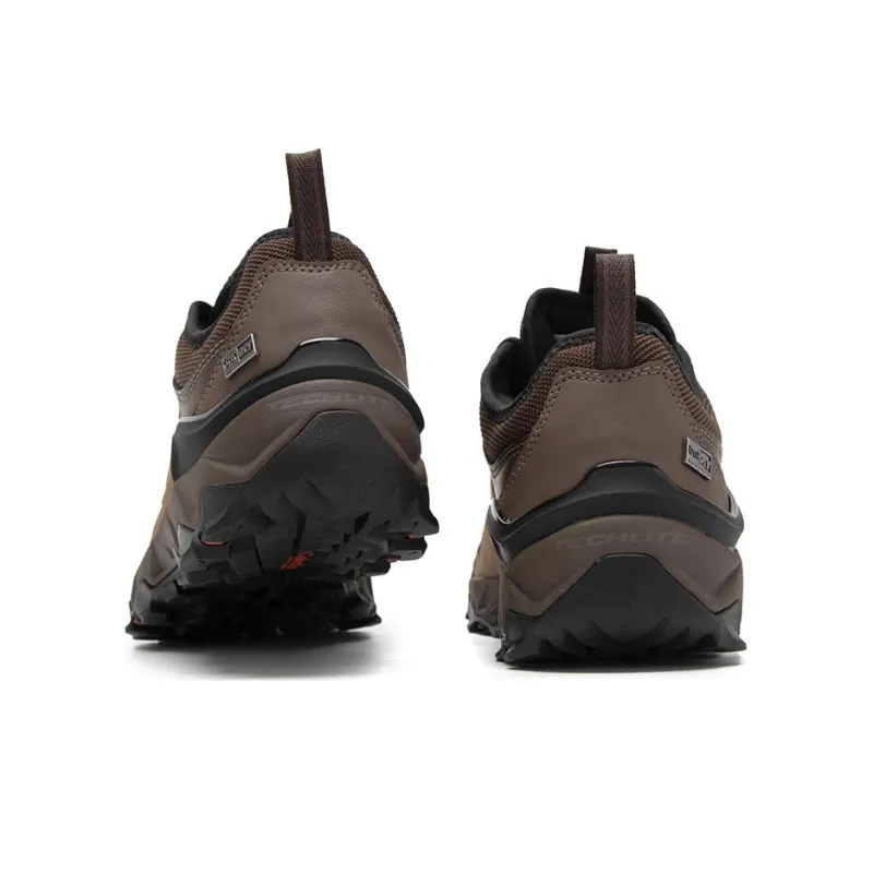 Columbia PEAKFREAK™ TAI LOW LEATHER OD Slip Resistant Low Top Outdoor Shoes Men's Brown-3