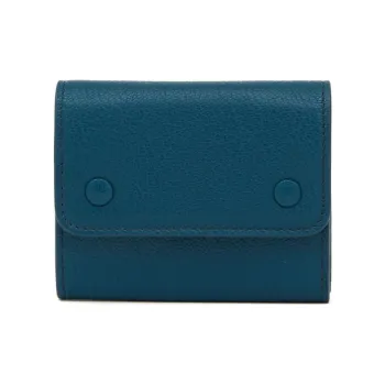 Maison Margiela Leather Wallet Women's Blue