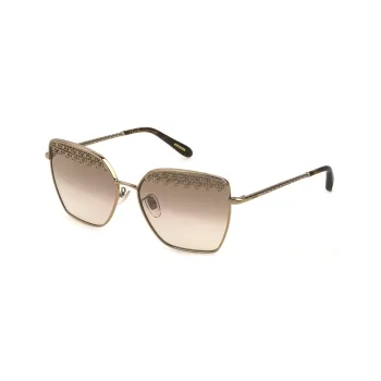 CHOPARD Metal Butterfly Sunglasses Women's Gold