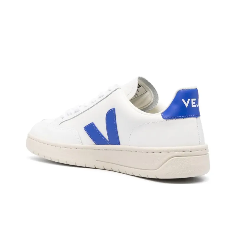 VEJA V-12 Leather White Paros-2