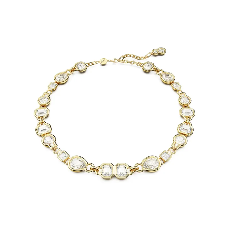 Swarovski Dextera Gold-Tone Plated Necklaces Women's Gold-0