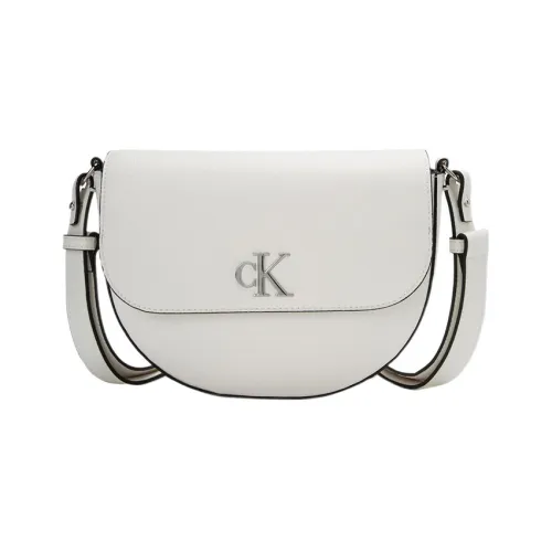 Calvin Klein Shoulder Bags Ivory White