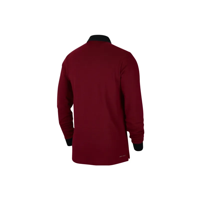 Nike Polo Shirts Men Dark Red-1